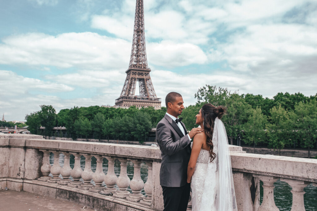 Tour Eiffel, wedding in Paris