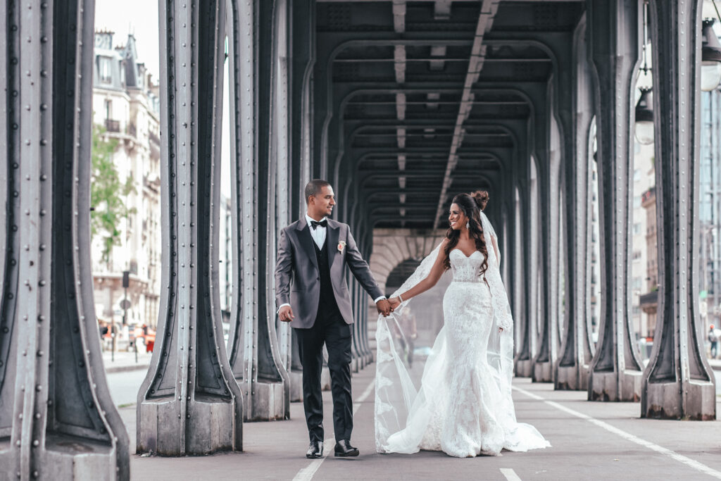 wedding day in Paris