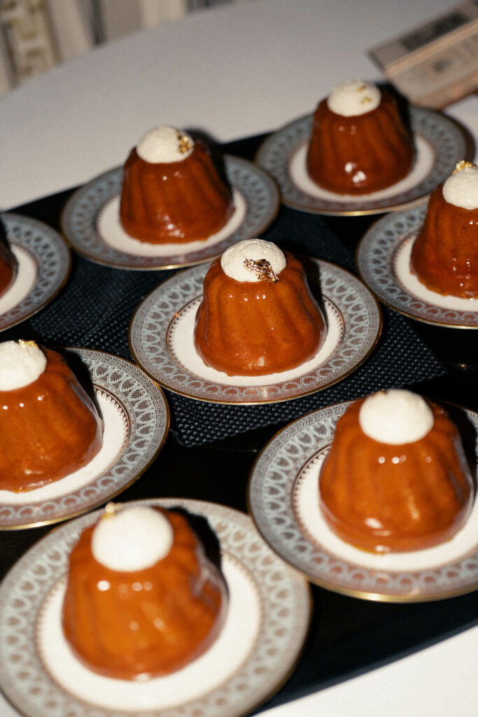 lavish sit-down dinner