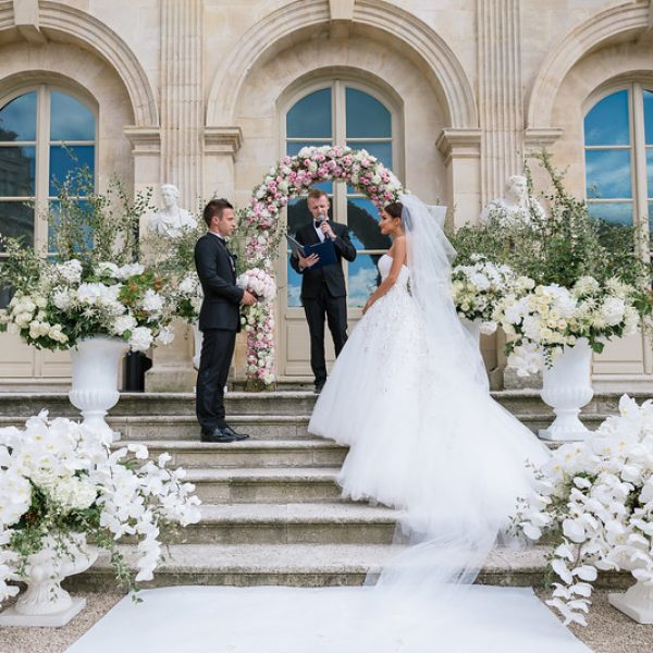 french chateau destination wedding