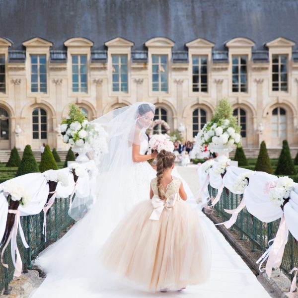 Royal chateau wedding in France near Paris