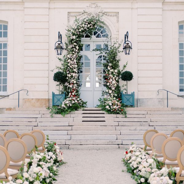 Luxury French chateau elopement