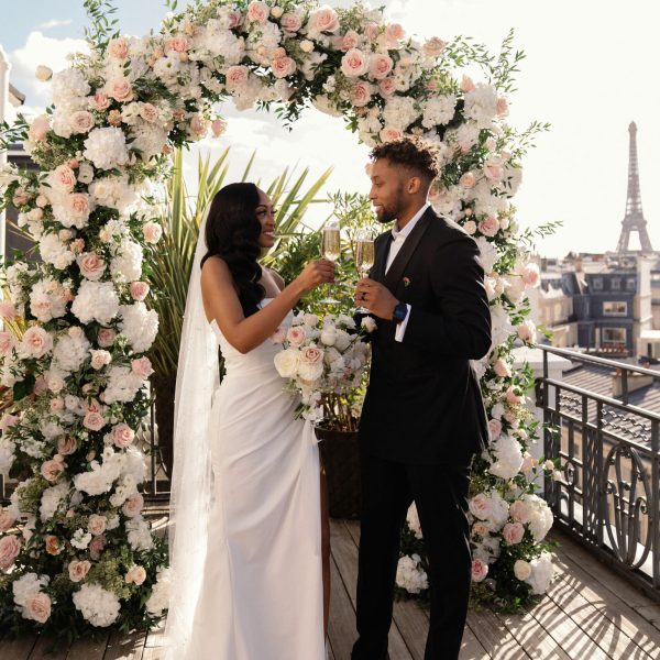 intimate paris wedding