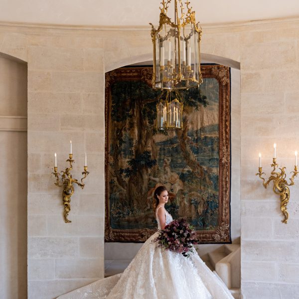 destination wedding in the french chateau