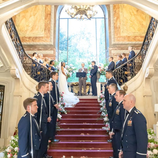 parisian wedding ceremony